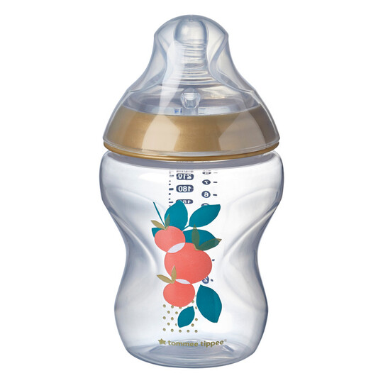 Tommee Tippee Closer to Nature Feeding Bottle, 260ml x 6 -Boy Deco image number 2